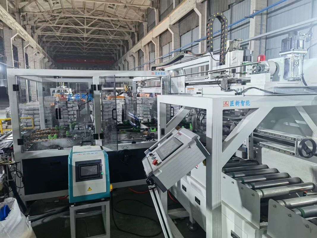 High Performance Automatic Glue Floor Packing Machine 1500kg